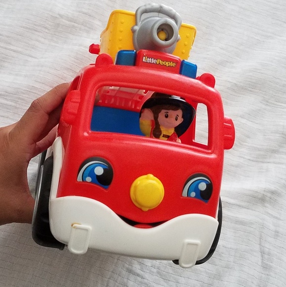 fisher price lift and lower fire truck